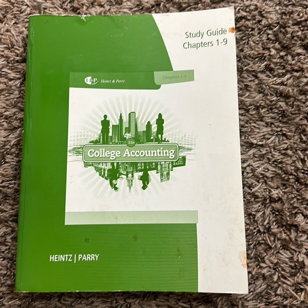 College accounting 21e study guide